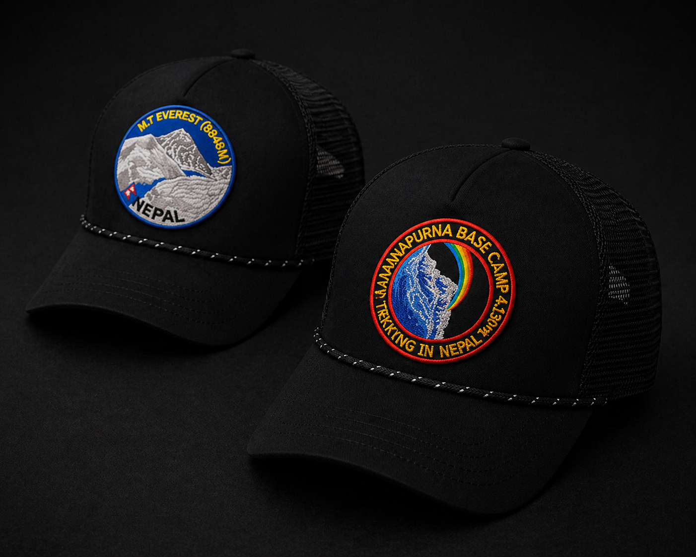 Mountain trekker caps