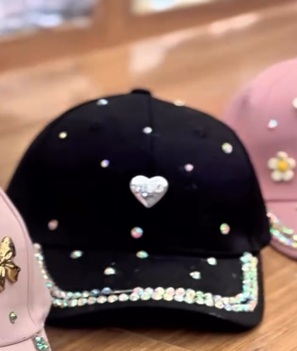 Cute Floral embellished Cap